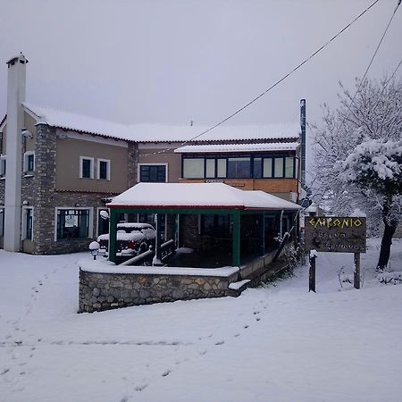 Elikonio Hotel Agia Anna  Buitenkant foto