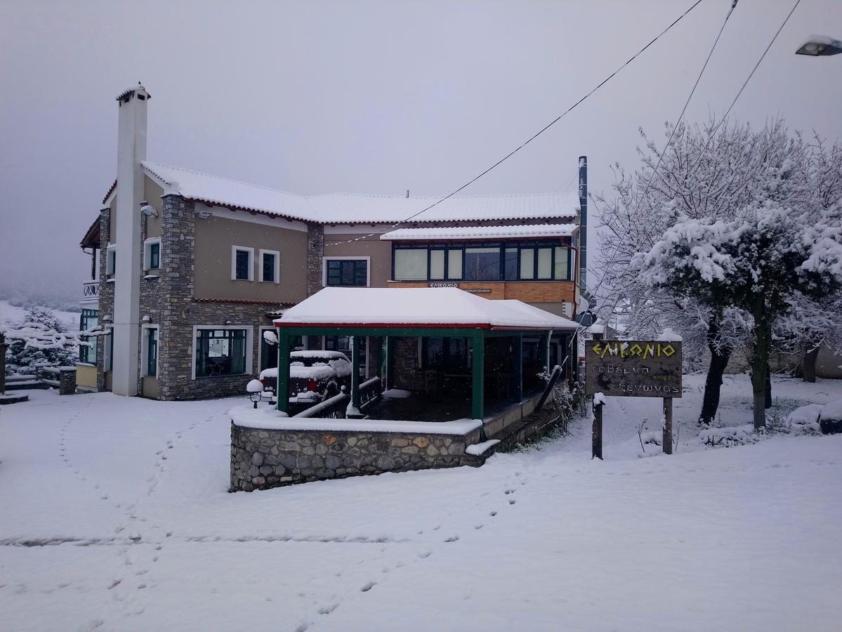 Elikonio Hotel Agia Anna  Buitenkant foto